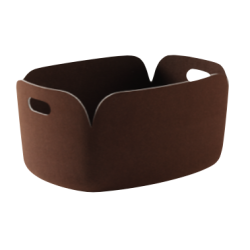 Restore Basket, Dark brown, HETI VARASTOSSA