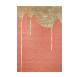 Sula villa-tencel matto, persikka, 3 kokoa