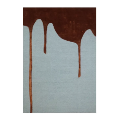 Sula villa-tencel matto, light blue, 3 kokoa