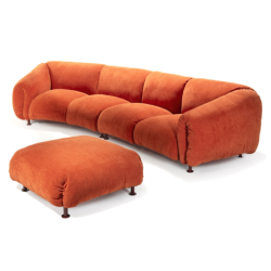 Za:za Max sohva, kaareutuva 377 cm