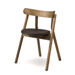 Oaki dining chair, verhoiltu istuin, 3 väriä