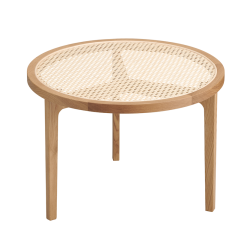 Le Roi Coffee Table + Side Table, Ash Natural