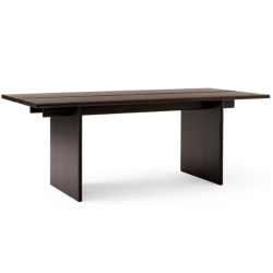 Ita Dining Table, Tumma tammi, 2 kokoa
