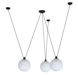 Les Acrobates de Gras N° 325, opaalilasi ø 25 cm