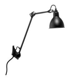 Lampe Gras N° 222, musta runko, 14 värivaihtoehtoa