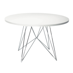 Tavolo XZ3, Ø120 cm, 3 väriyhdistelmää