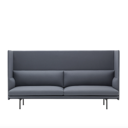 Outline Highback sofa, 3-seater
