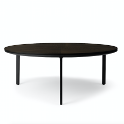 Vipp 425 Coffee Table 90, Dark Oak