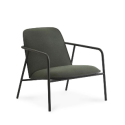 Pad LoungeChair, Low, vihreä/musta