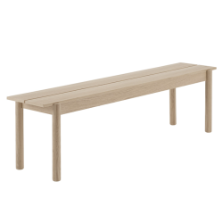 Linear Wood Bench, 2 kokoa