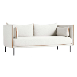 Silhouette Sofa 2-Seater, 2 verhoiluvaihtoehtoa