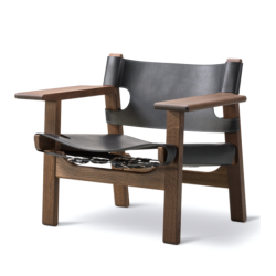 Spanish Chair, musta/ savutammi