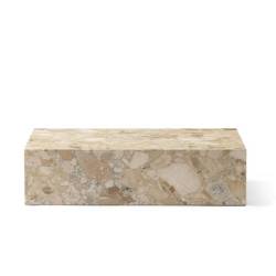 Plinth Table Low, Sand Kunis Breccia