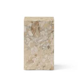 Plinth Table Tall, Sand Kunis Breccia