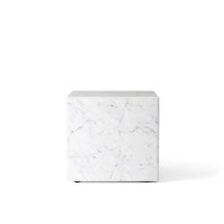 Plinth Table Cubic, Carrara