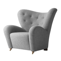 The Tired Man nojatuoli + rahi, Hallingdal verhoilu